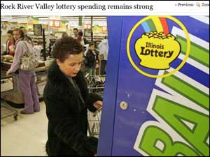 Illinois lottery ticket buyer