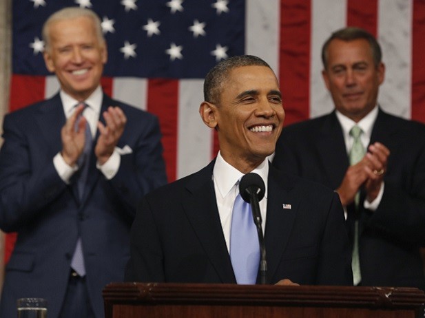 President Obama at last year’s State of the Union address.