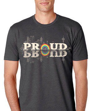 Seattle Pride 2014 Tshirt 