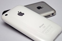 white iPhone