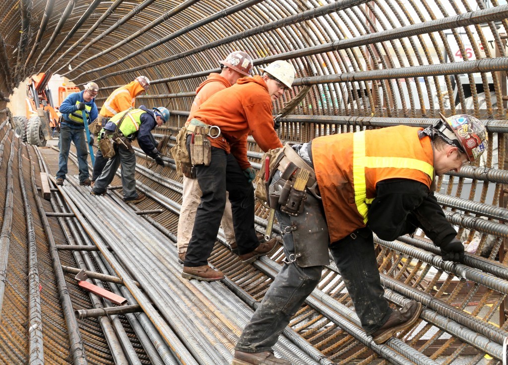 DOT steel workers