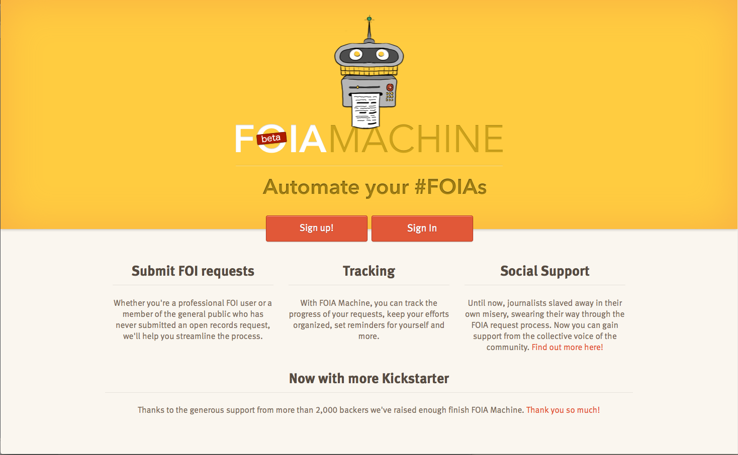 FOIA Machine