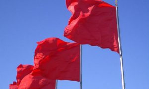 Don't miss these red flags when read a company's financial reports. ("Red Flags" image by Rutger van Waveren via flickr, CC BY-SA 2.0)