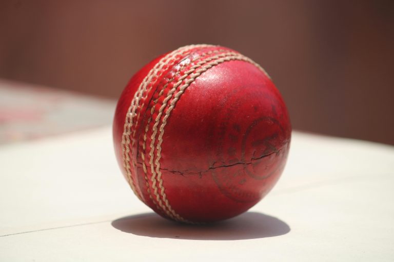 A single cricket ball