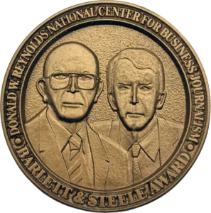 Barlett and Steele Award Medallion