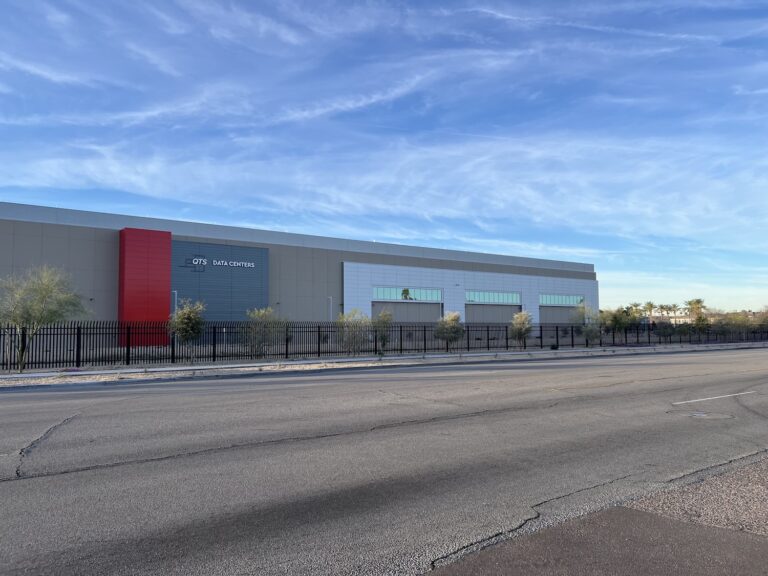 Street view of QTS data center